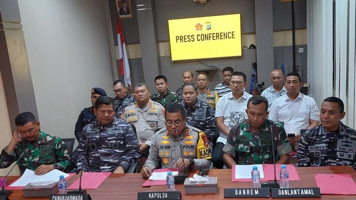 Polda Conducts Investigation Of Clashes Of Indonesian Navy Personnel With Brimob