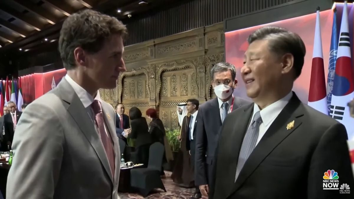  Kemlu China Sebut Presiden Xi Jinping Tidak Mengkritik PM Kanada Justin Trudeau di Sela-sela KTT G20