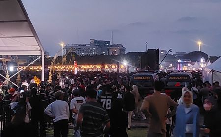 Sampah Sisa HUT Bhayangkara di Monas Hampir 60 Ton 