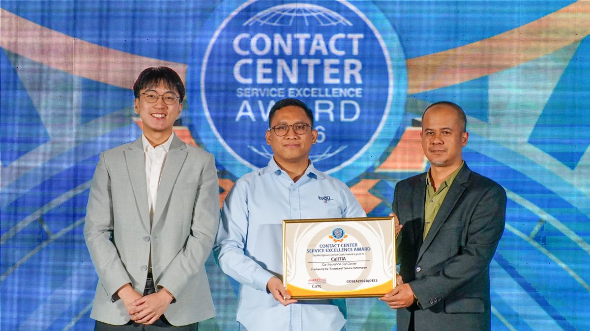 Tugu Insurance Wins Contact Center Service Award, Strengthens Service Excellence Strategy