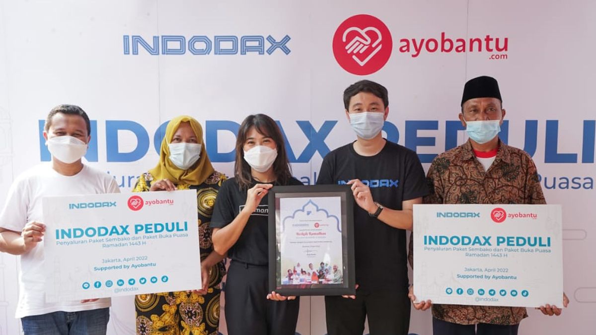 Indodax Gandeng Ayobantu Adakan Program CSR Ramadan