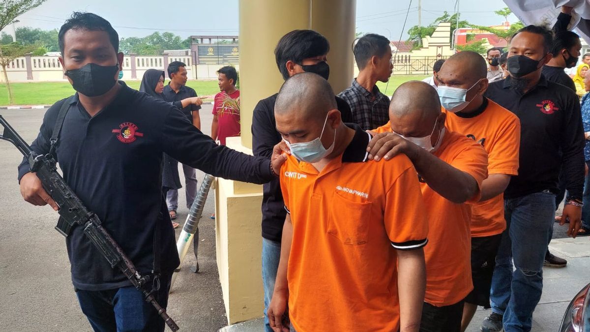 Delapan Perampok Asal Aceh Tenggara Diringkus Setelah Menggasak Harta Juragan Sembako di Serang