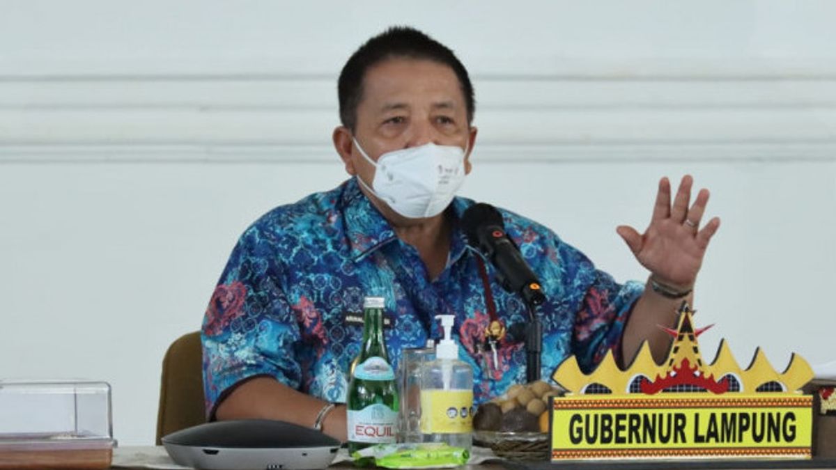 Évaluation De La Gestion De La COVID-19, Gouverneur De Lampung: Nous Devons Sauver Le Peuple