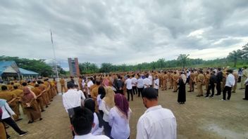 Getting Ready For ASN In Kaltara Who Skipped The First Day After The Eid Holiday, Deputy Governor Yansen TP Has Asked For A Report To Prepare Sanctions