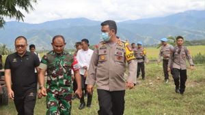  Pengamanan Kunjungan Presiden Jokowi ke Kabupaten Sigi Diperketat 