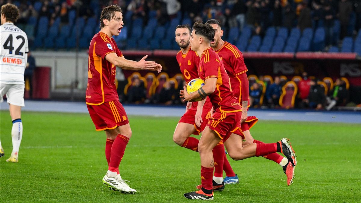 AS Roma vs Atalanta: Le penalty de Dybala a sauvé Giallorossi de la défaite