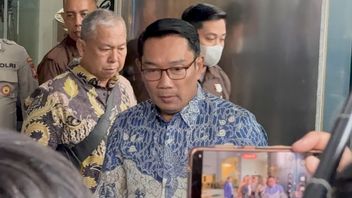 Checked By The KPK For About 6 Hours, Ridwan Kamil Bungkam Asked About Readiness To Be A Suspect In The BJB Bank Case