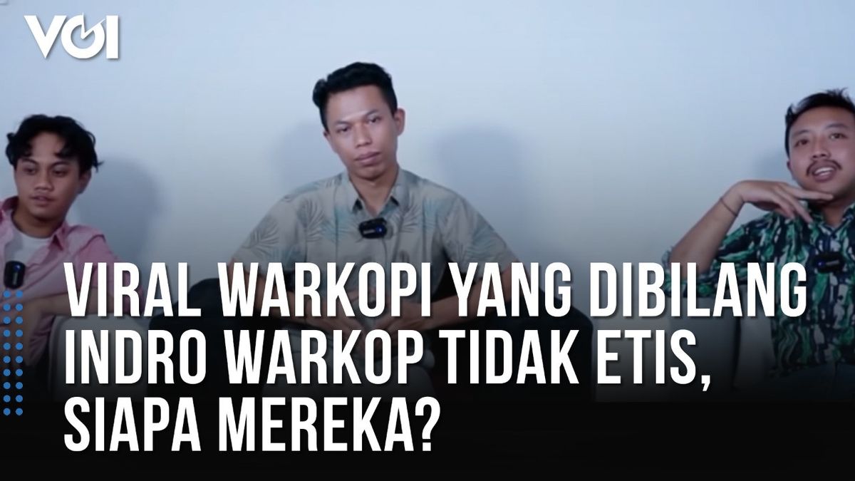 Viral Video Warkop Called Indro Warkop Unethical, Who Are They?