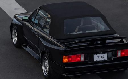 BMW 325i Convertible 1989 yang Pernah Dimiliki Vokalis Band Rock Heart Dilelang