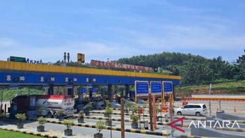 The Kalikangkung Semarang Toll Entry Home Rate Reaches 1,300 Vehicles/Hour
