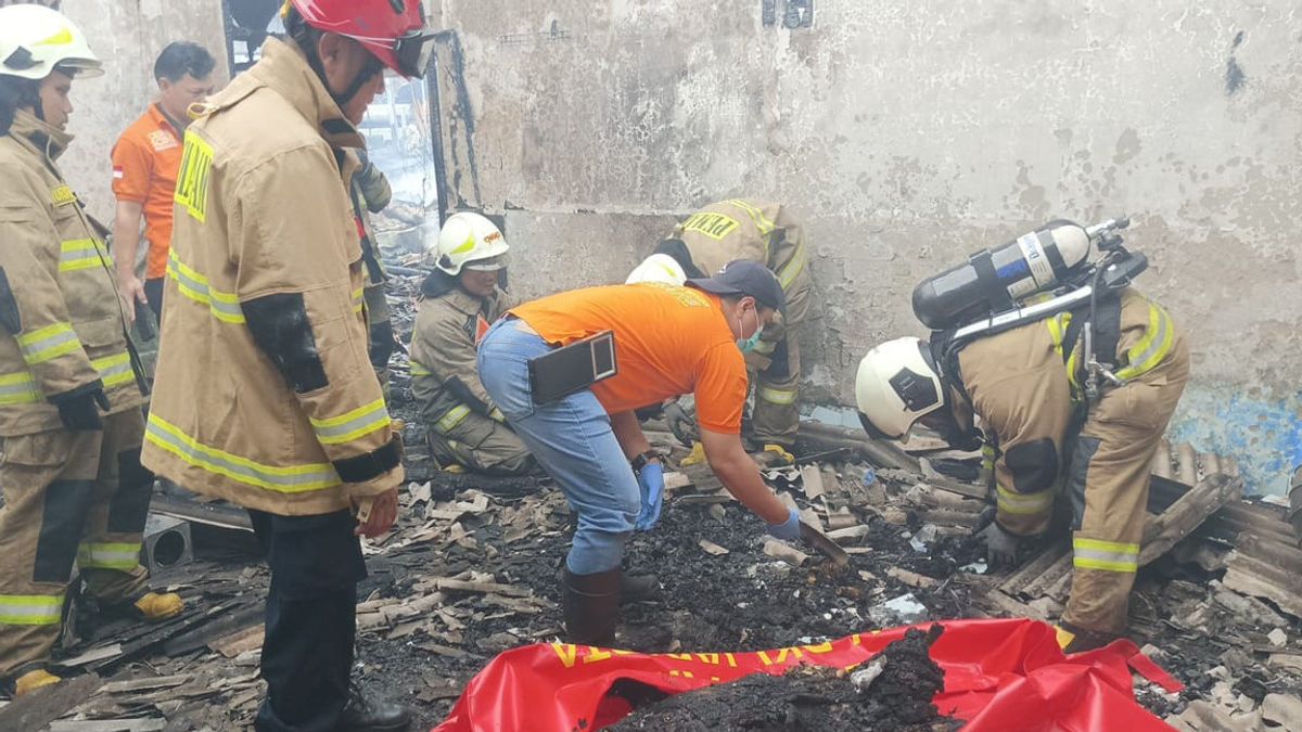 L’identité de la victime de l’incendie dans le bâtiment d’ancien emporté à Salemba n’est pas encore connue