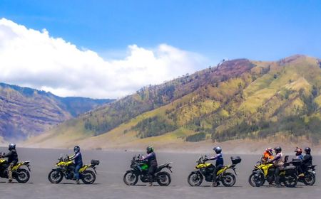 Perayaan Satu Tahun, V-Strom Indonesia Owners Gelar Touring ke Bromo