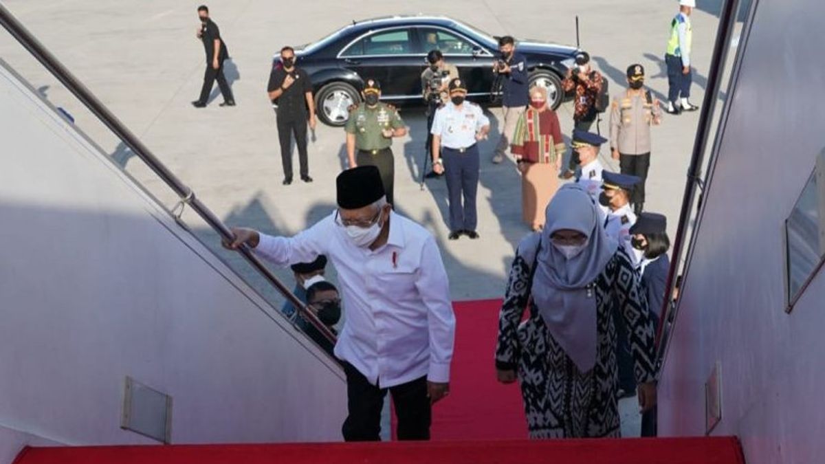 Wapres Ma'ruf Amin ke Jawa Timur Tinjau Hunian Hingga Menapak Tilas Ponpes