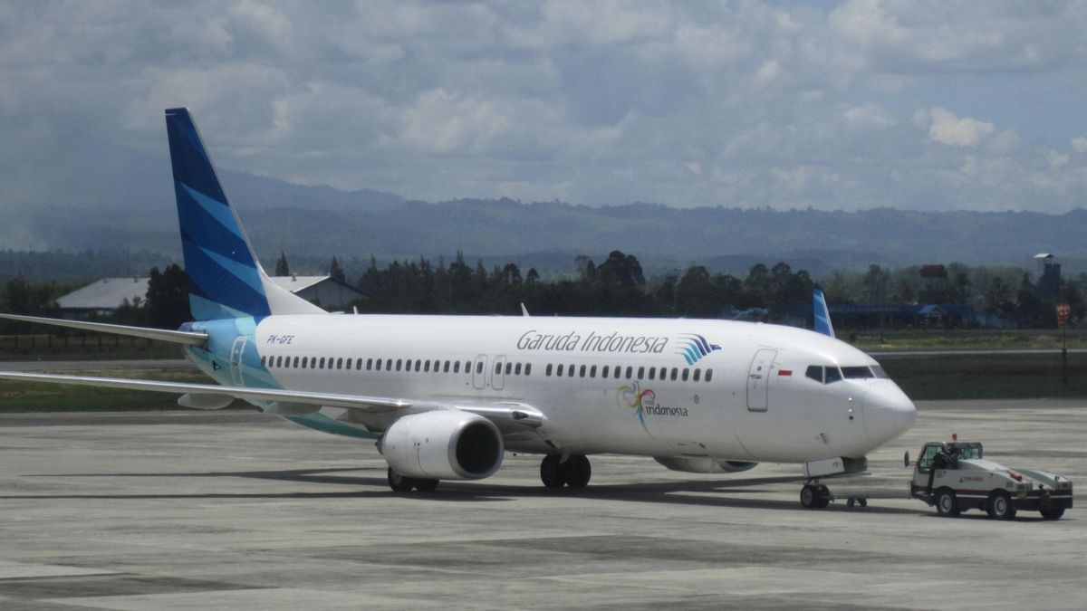 Garuda Indonesia Bawa Kabar Gembira, <i>Traffic</i> Penumpang Harian Meningkat 50 Persen saat PPKM Turun Level