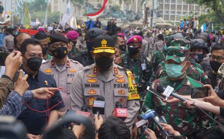 Temui Pendemo Tolak UU Cipta Kerja, Kapolda: Alhamdulillah Sampai Saat Ini Aksi Berjalan Damai