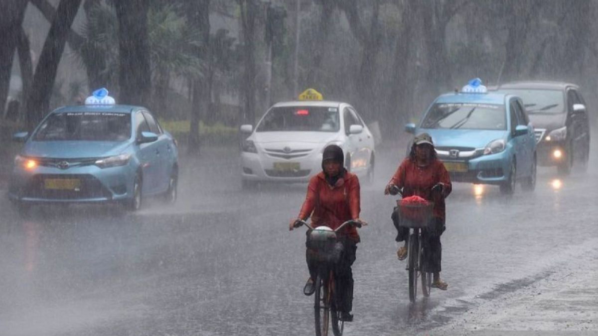 BMKG prévoit des pluies légères à Jakarta dimanche après-midi