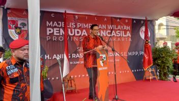 Les jeunes Pancasila soutiennent Anies Baswedan pour le développement du gouverneur DKI : Les gens devraient avoir une valeur d’adoration