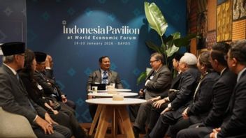 Visite au pavillon de l'Indonesian à WEF Davos, Prabowo soutient la promotion des potentiels d'investissement sur la scène mondiale