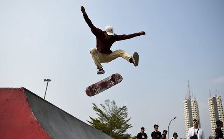 Anies ke Skateboarder ‘Nikmati Jakarta’, Wagub Riza Tegaskan Larangan Main di Trotoar, Siap Perbanyak Skatepark