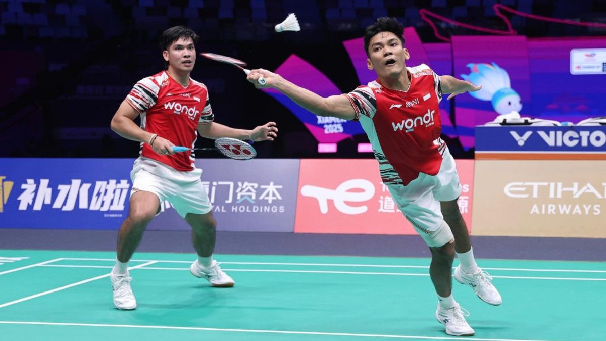2025年スディルマンカップ:インドネシアハジャールデンマーク4-1、グループチャンピオンとして準々決勝に進出