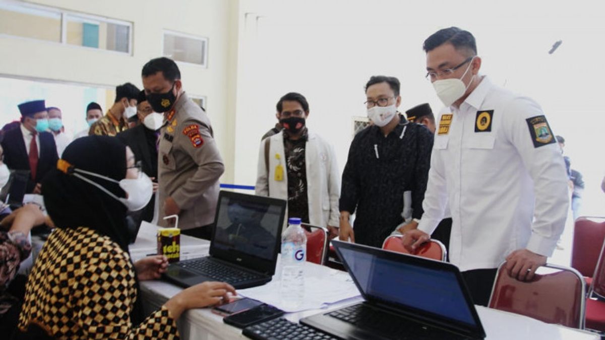 Wagub Banten: Rendahnya Vaksinasi Terkendala Pasokan Vaksin dari Pusat