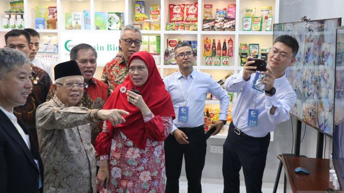 Wapres Ingin Pebisnis China Tak Ragu Investasi Produk Halal di RI