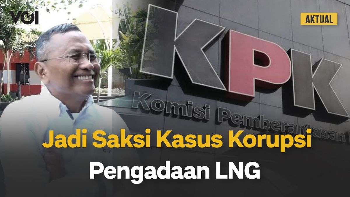 VIDEO: Pertamina LNG Corruption Alleged Case, KPK Examine Dahlan Iskan