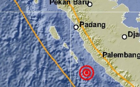 Gempa M 5,7 di Bengkulu akibat Aktivitas Subduksi