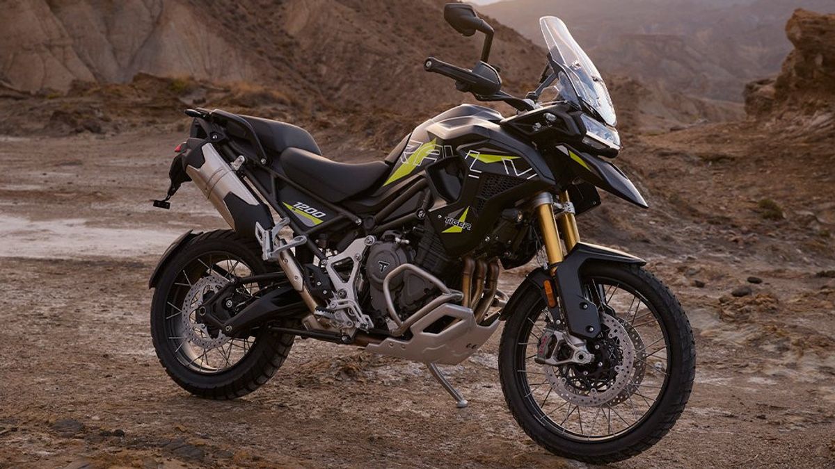 in Tiger 900 et 1200 mettant en lumière des éditions alpin et désert avec des fonctionnalités modernes
