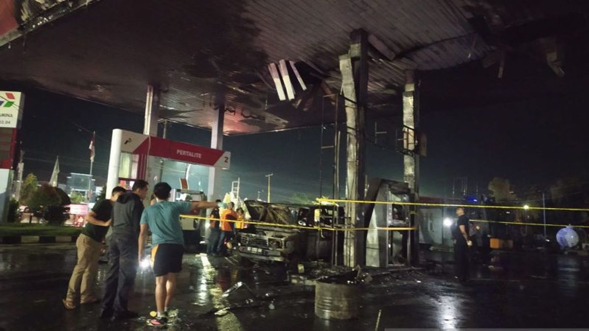 Gas Station KM 8 Gading Cempaka Bengkulu Caught Fire, Governor Rohidin Intervened And Asked The Police To Conduct An Investigation