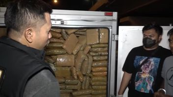 Polisi Tangkap Pembawa 1,3 Ton Ganja di Jamin Ginting Medan