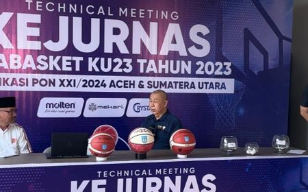 Ketum PP Perbasi Senang Kejurnas dan Kualifikasi PON Bola Basket U-23 Diikuti Banyak Peserta