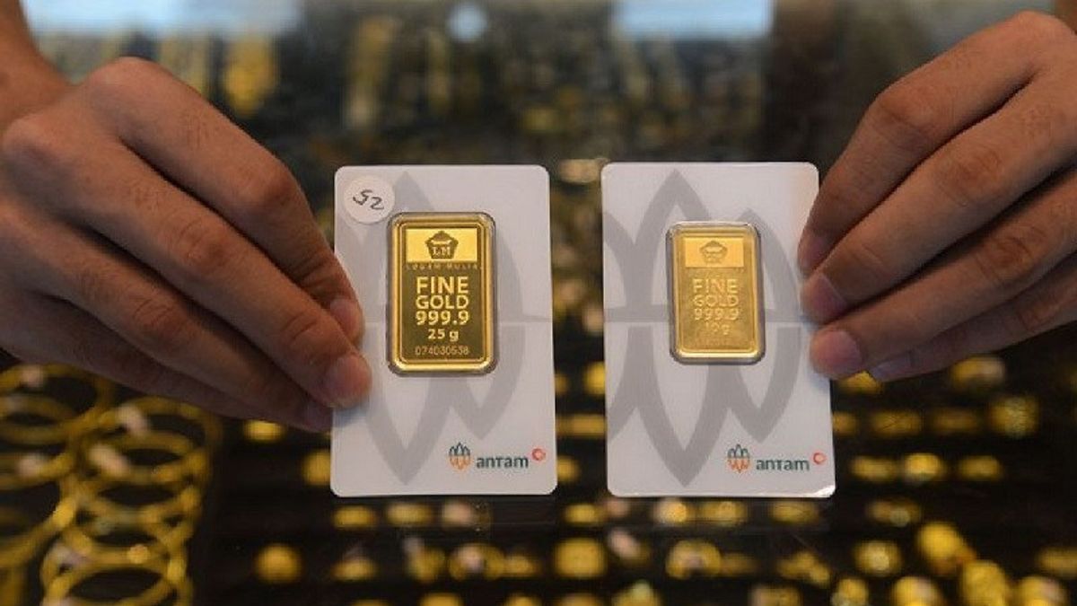 Harga Emas Antam Anjlok ke Rp1.909.000 per Gram Jelang Nota Keuangan