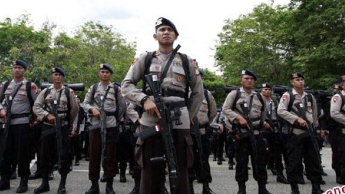 451 membres du personnel de garde conjoint lors de la détermination de Prabowo-Gibran comme président et vice-président élu de 2024