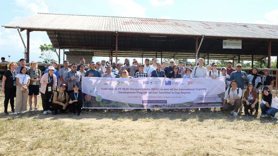 وفد IKI-jet من 9 بلدان تراجع منطقة التحول في باسكاتامبانغ MHU إلى أرض صناعية زراعية واقتصاد دائري