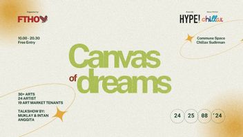 Canvas of Dreams donne un espace pour les jeunes artistes indonésiens pour diffuser des bénédictions à leurs proches