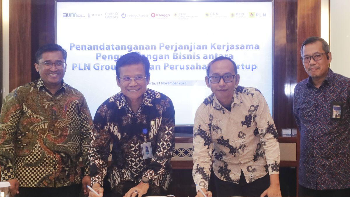 Perkuat Bisnis, PLN Kerja Sama dengan Empat Startup Bidang Energi