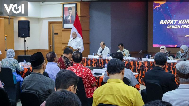 Ketua DPD Dan Dewan Presidium Konstitusi Rapat Konsolidasi Terkait ...