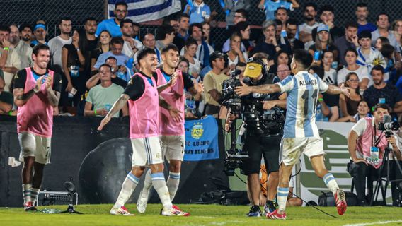 Pemain yang Gantikan Lionel Messi Menangkan Argentina Lawan Uruguay
