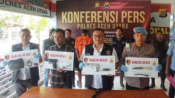 2 North Acehnese Arrested For Illegal Weapons Ownership