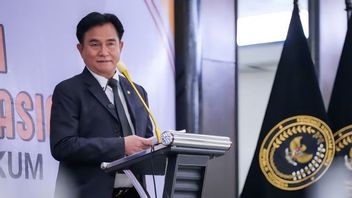Yusril Sebut Pemerintah Tunggu Draf RUU Pemilu Rampung di DPR