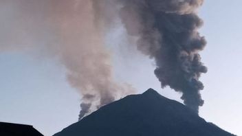NTT Seda Frans Airport Temporarily Closed Due To Mount Lewotobi Eruption