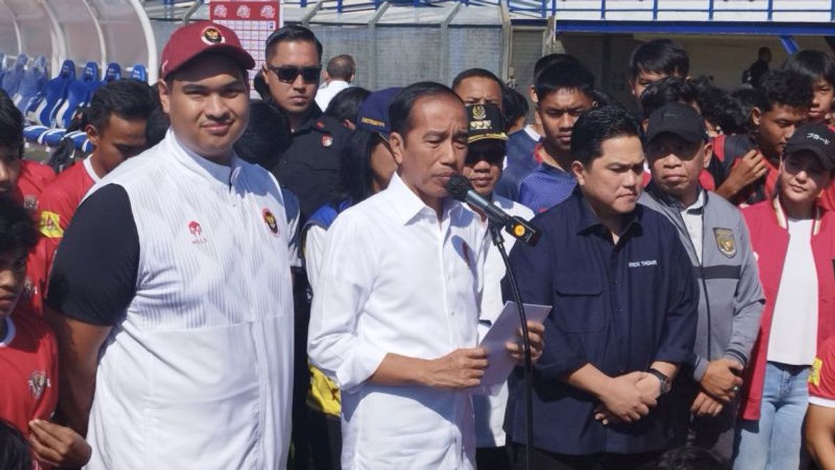 Tinjau Seleksi untuk Piala Dunia U-17, Presiden Jokowi Beberkan Target untuk Timnas Indonesia: Bersyukur Kalau Juara