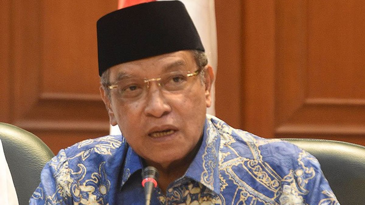 Former PBNU Chairman Said Aqil Considers The National Police Chief's Right Step To 'Clean Up' Bhayangkara Corps In The Aftermath Of Brigadier J's Case