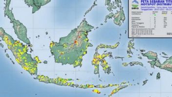 BMKG Detects 45 Hotspots In East Kalimantan