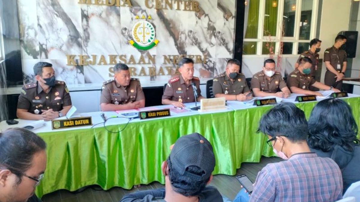 Surabaya Prosecutor's Office Examines 25 Witnesses Regarding Satpol PP Officials Selling Confiscated Items Of Hundreds Of Millions