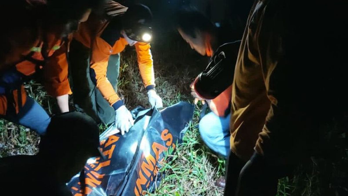 オパックバントゥール川で洗い流され、遺体は行方不明の場所から100メートルで発見