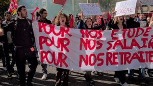 Demo Penolakan Perubahan Pensiun di Prancis Berujung Bentrok: 149 Polisi Terluka, 172 Orang Ditahan 