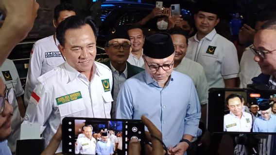 PBB Sambangi PAN, Gelar Pertemuan Tertutup Bahas Dukungan Capres-Cawapres