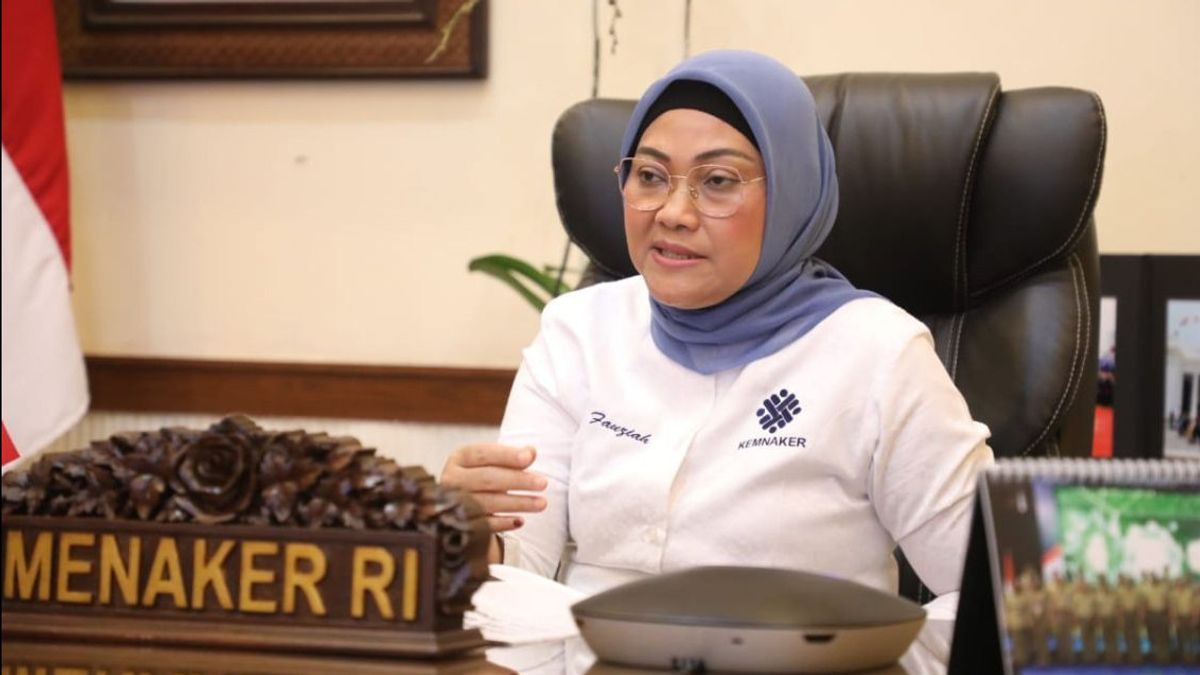 Minister Of Manpower Ida Asks Local Governments To Supervise The Distribution Of Eid Al-Fitr THR To Workers